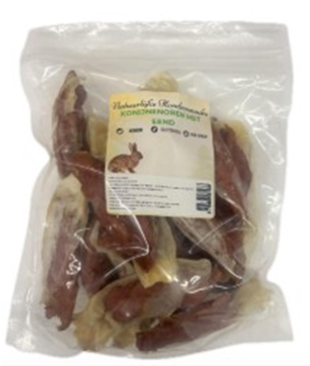 Konijnenoren met eendenfilet 400 gr
