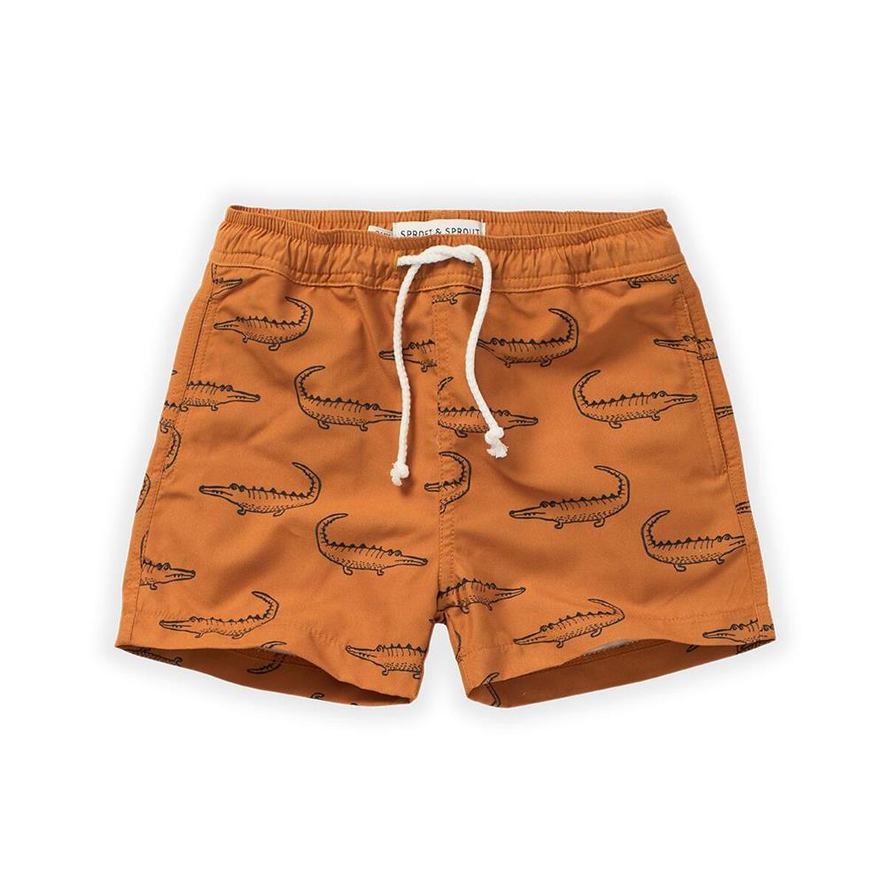 Sproet & Sprout - swim shorts print croco