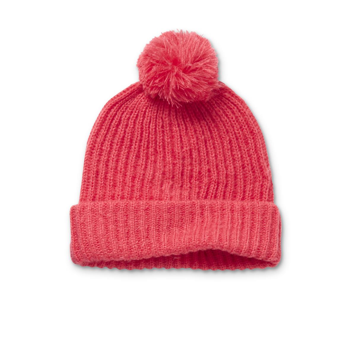 SPROET & SPROUT - BEANIE POMPON RASPBERRY PINK