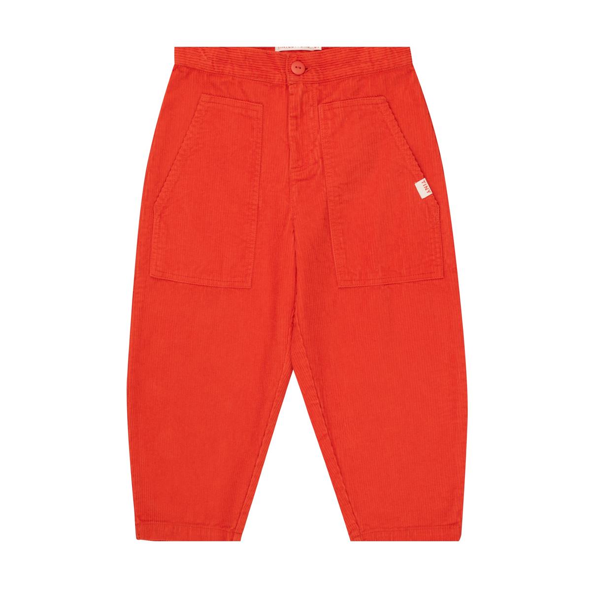 Tinycottons - CORDUROY PANT - red
