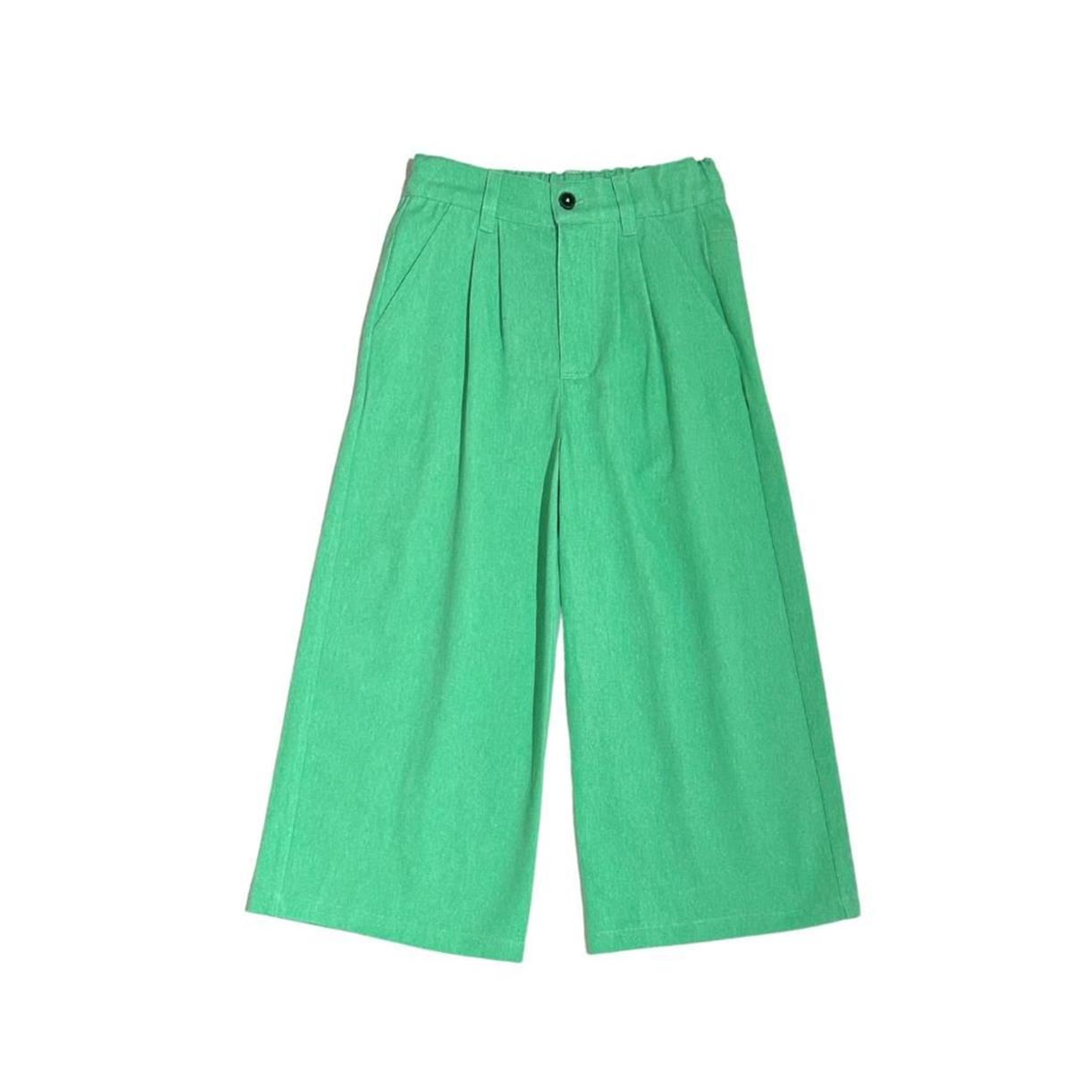 COS I SAID SO - WIDE TROUSER - paradise green