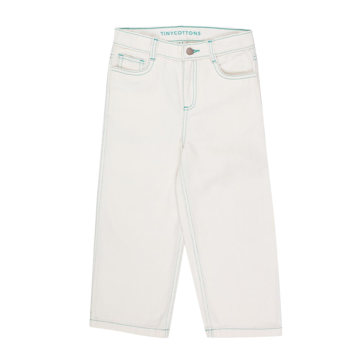TINYCOTTONS - STRAIGHT JEANS - off-white
