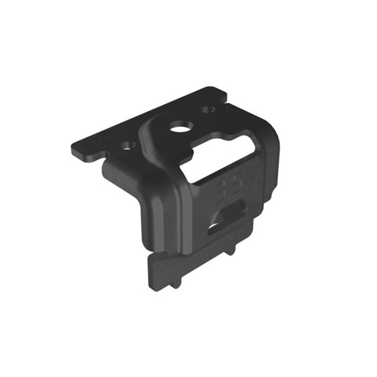 Flatfix Fusion End Clamp black (each) - 30 mm