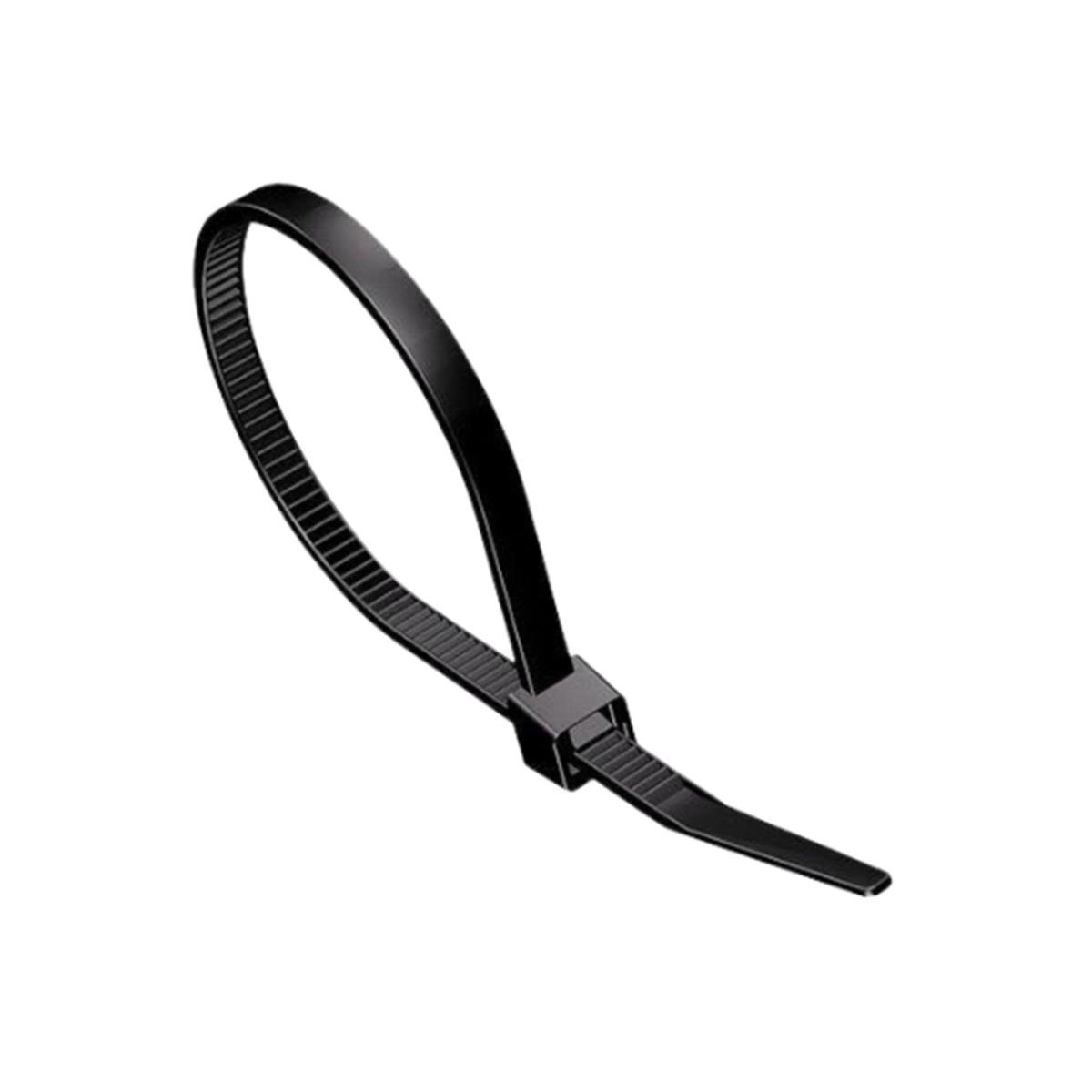 UV-bestendige kabelbinders 200 x 4,8mm Zwart (per 1000st)