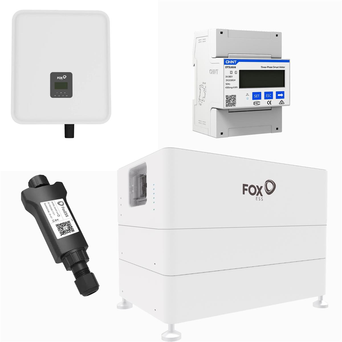 FoxESS - AC3 10.000 met 12 kWh - KIT