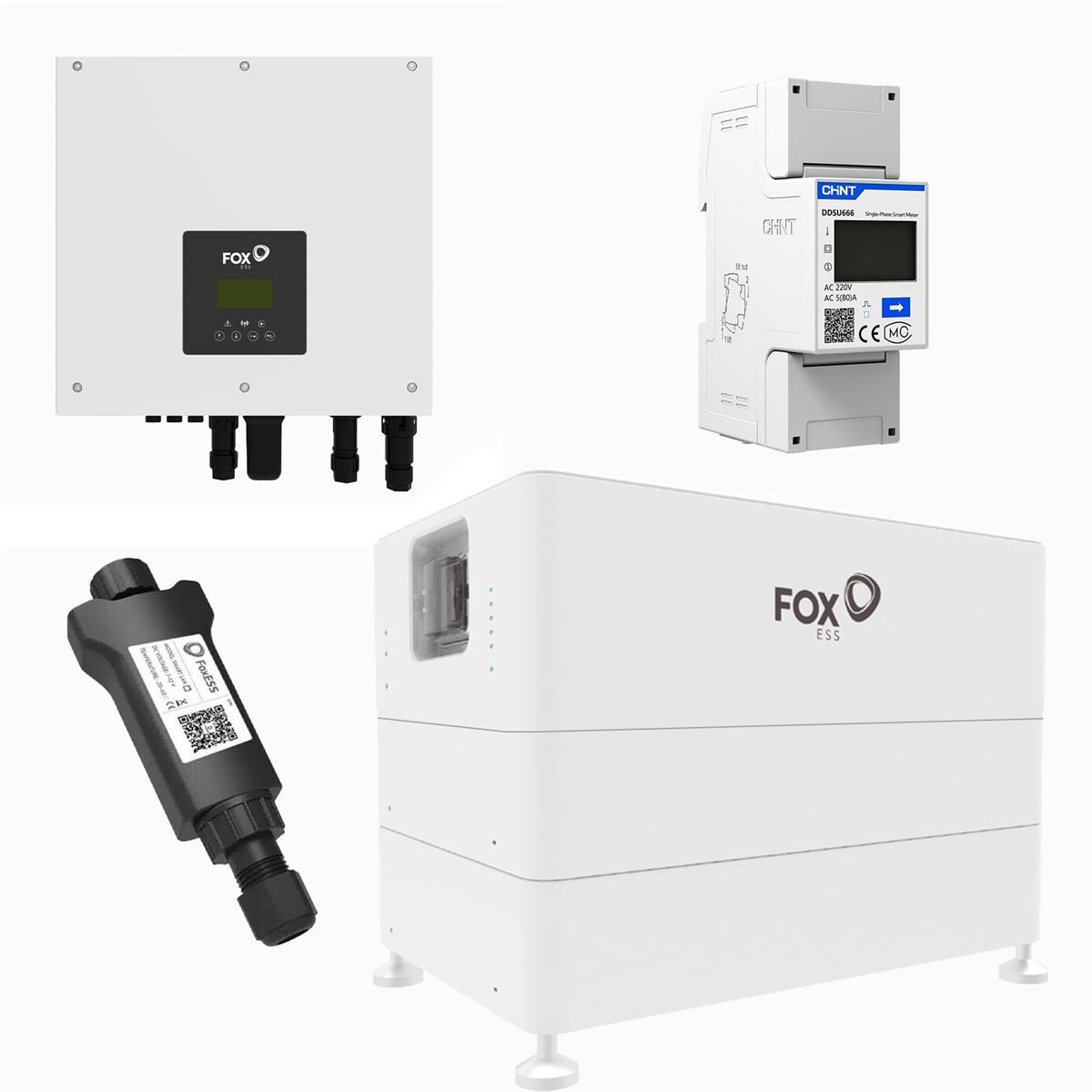 FoxESS - AC1 5000 met 12 kWh - KIT