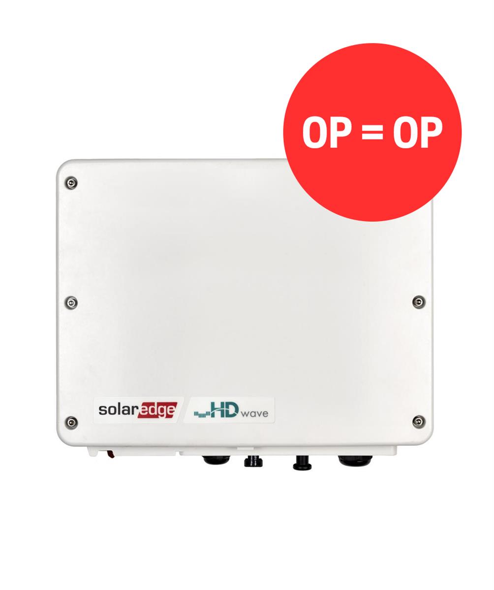 SolarEdge 5000H HD-Wave - Energy Net Ready - 1-phasiger wechselrichter