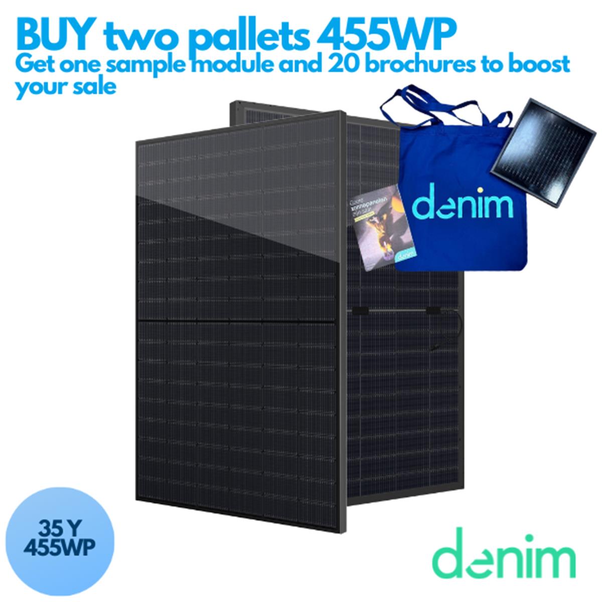 PROMOPAKKET Denim N-type All Black GG 455WP