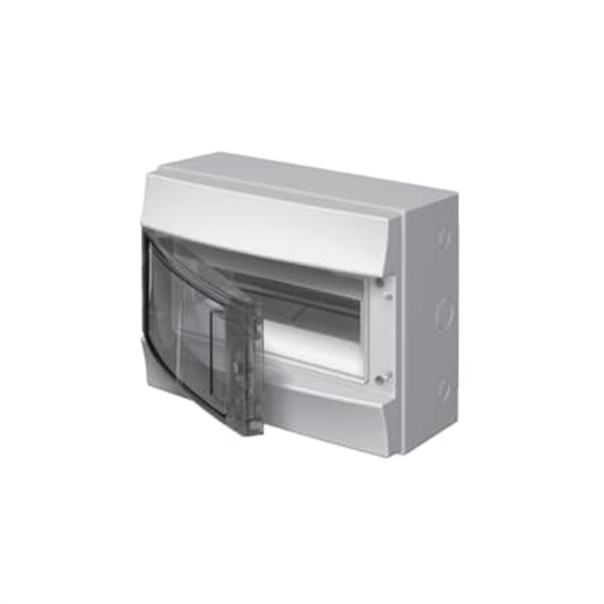 Armoire de distribution ABB Fix-o-Rail 65 12M 1R transparente