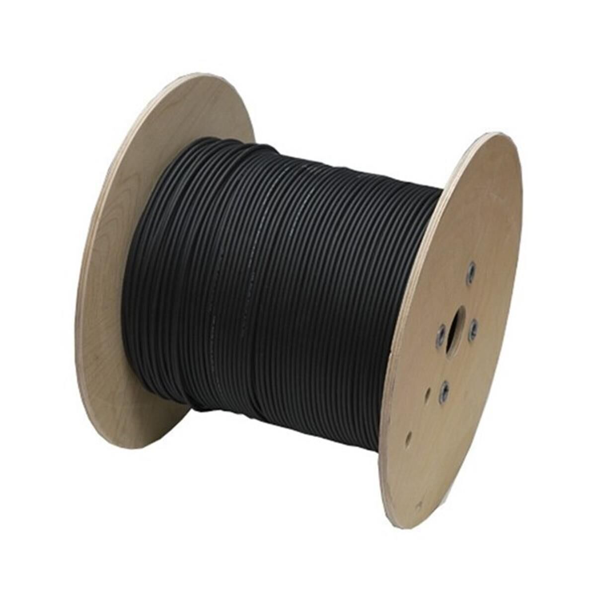 Câble solaire 1000m CCA - 6 mm² - Noir