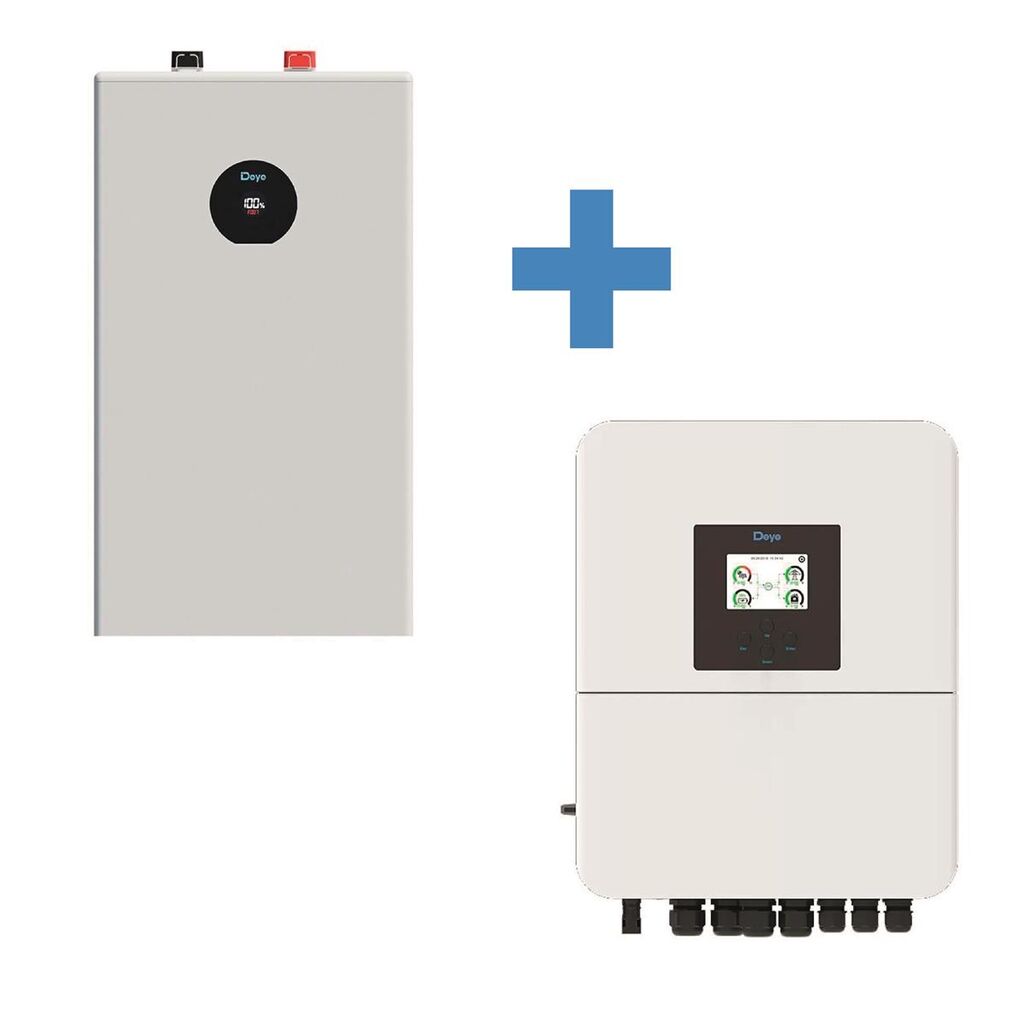 Deye 5KW mono met 16KWH batterij