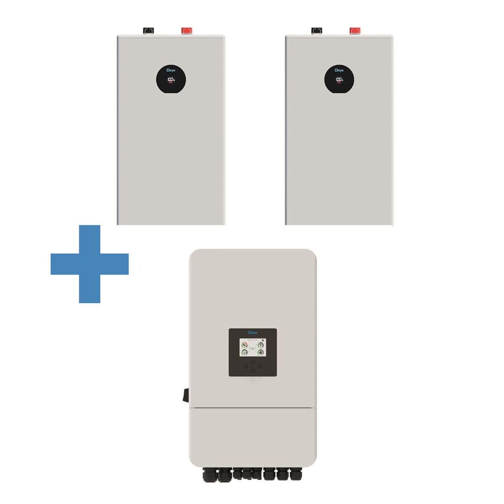 Deye 10KW 3 fase met 32KWH batterij